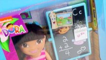 Dora the Explorer School Explorer Set Review - Dora la exploradora Toys & Play Doh