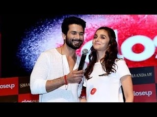 Shahid Kapoor & Alia Bhatt At Close Up First Move Party