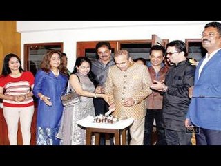 Pratap Sarnaik Hosts an Intimate Party for Suresh Wadkar