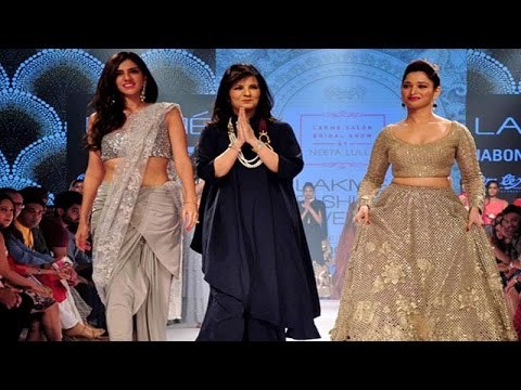 Tamannaah Bhatia Sizzles The Ramp for Neeta Lulla | Lakme Fashion Week 2015