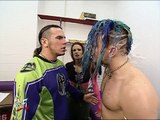 The Hardy Boyz and Lita Backstage Segment