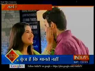 Twinkle Kar Rahi Hai Kunj Ko Manane Ki Koshish 16th January 2016 Tashan-e-Ishq