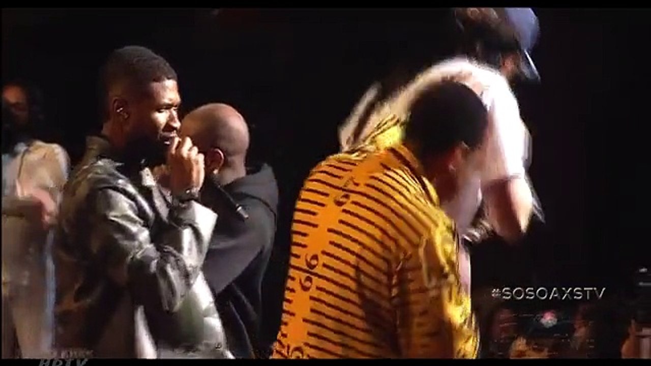 Ludacris Usher  Lil Jon at the So So Def 20th Anniversary Concert