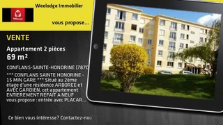 A vendre - Appartement - CONFLANS-SAINTE-HONORINE (78700) - 2 pièces - 69m²
