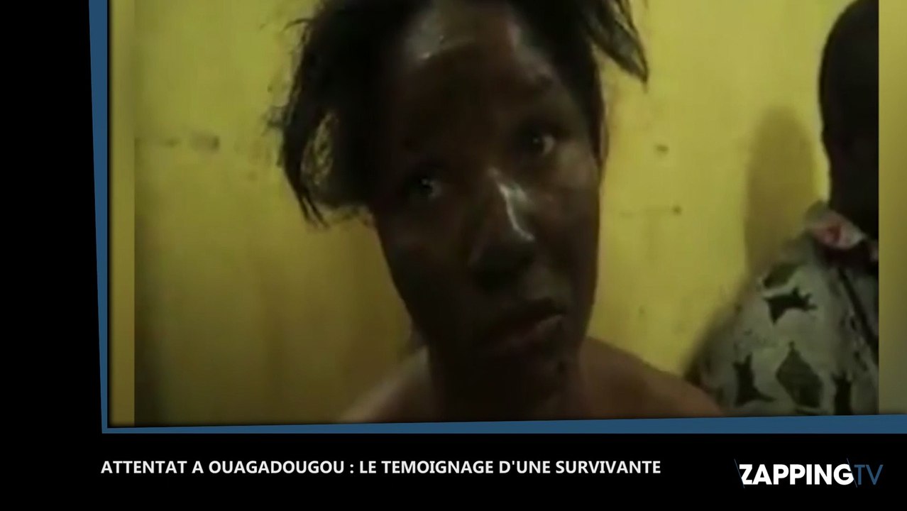 Attentats à Ouagadougou : L’effrayant témoignage d’une femme rescapée de l’attaque (Vidéo)