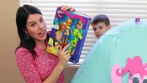 GIANT EGG MLP Pinkie Pie super SURPRISE EGG Huge BIG Kinder Frozen Toby Toys Fashems Princ