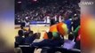 Cristiano Ronaldo Jokingly Slaps Miami Heat Mascot On Backside 23/12/2015