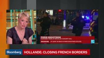 Hollande Says France Closing Borders After Attacks