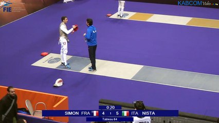 CIP 2016 - T64 - Simon (FRA) vs Nista (ITA)