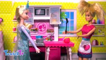 Karlar Ülkesi Elsa ve Barbie'nin Pasta Savaşı