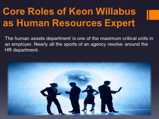 HR Manager Keon Willabus