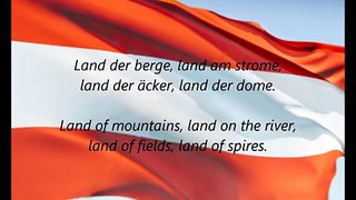 Austrian National Anthem - 'Bundeshymne' (DE EN)