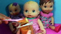 Baby Alive Learns to Potty Doll Jewel has a Messy Poop and Pee Accident and gets Shopkins
