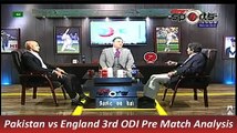 Pakistan vs England 3rd ODI Highlights of Pre Match Analysis 17 November 2015 P 1