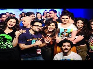 Vir Das Launches First Weirdass Collection @ LFW 2015