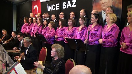 Incesaz musiki derneğinin yeni yıla hoşgeldin konseri