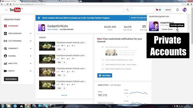 How To Get Email / Text Notifications For Video Uploads / Live Streams (1024p FULL HD)