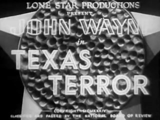 1935 TEXAS TERROR - John Wayne, George "Gabby" Hayes  - Full movie