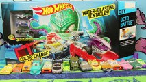 Disney Cars Color Changers Mater and Lightning McQueen Ride the Hot Wheels Octo Battle Play Set