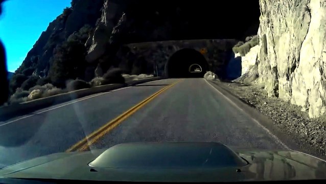 Car Crashes and Flips Off The Side of a Mountain