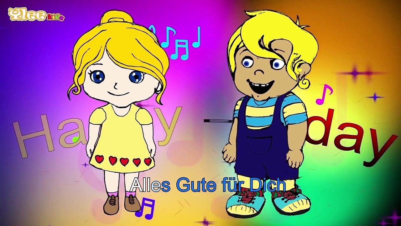 Alles Gute für Dich Deutsch lernen mit Kinderliedern Yleekids
