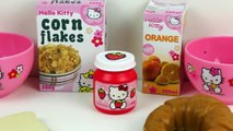 HELLO KITTY Sweet Bag Toy Food Play Doh Breakfast Dippin Dots Croissants ハローキテ��