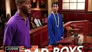 Young man and Judge go at it on Judge Joe Brown - funny yet sad