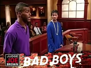 Young man and Judge go at it on Judge Joe Brown - funny yet sad