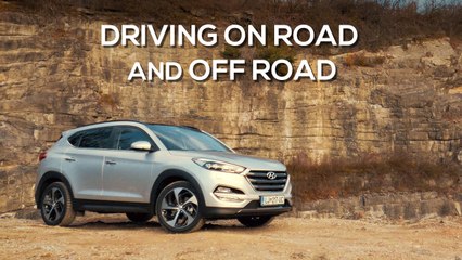 Hyundai Tucson | Driving on road and off road (4x4)