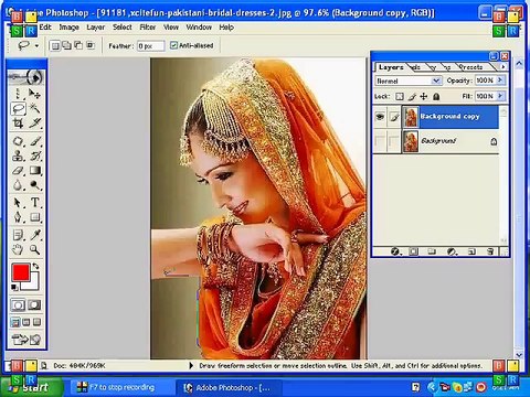 Photoshop 7 Tutorial Urdu Part 5 By Irfan Wazir Ali