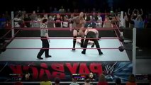 WWE 2K16 BROCK LESNAR VS THE ROCK TRIPLE MATCH 44