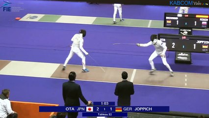 CIP 2016 - T32 - Ota (JAP) vs Joppich (GER)