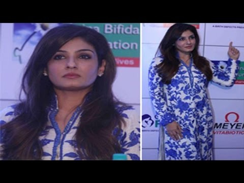 Raveena Tandon Unveils A Birth Defect Awareness Campaign