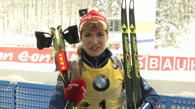 Biathlon - CM (F) - Ruhpolding : Soukalova «Les conditions étaient difficiles»