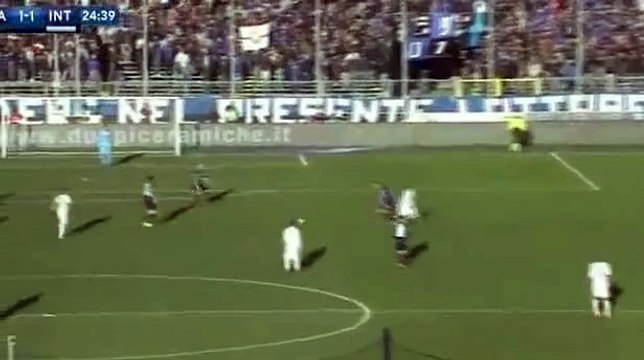 (Own goal) Toloi R. - Atalanta 1 - 1 Inter - 16-01-2016