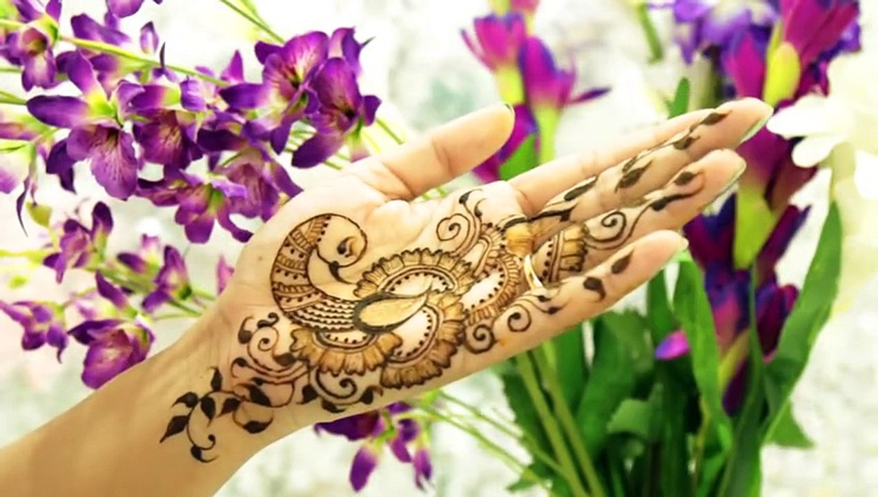 How To Make Peacock Henna.