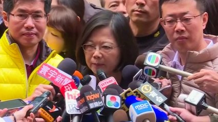 Taiwan elects first female president