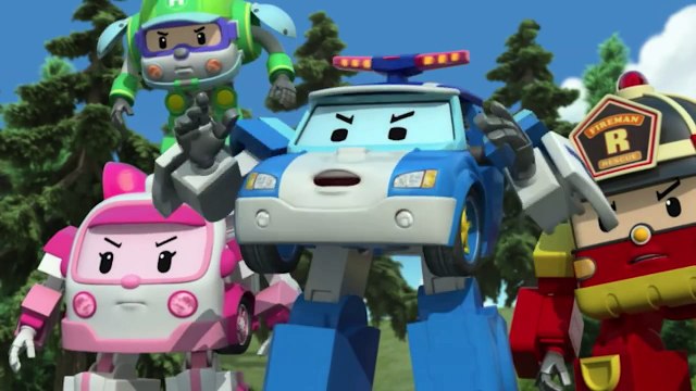 РОБОКАР ПОЛИ все серии подряд! Уборочная машина Клини. Сборник мультфильмов 로보카 폴리 장난감 만화