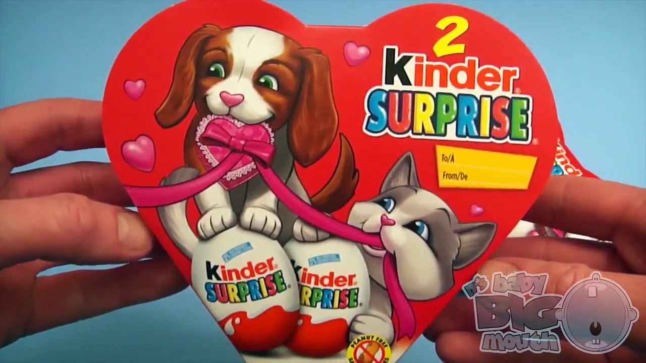 Kinder Surprise Eggs Best of Valentines Edition! Egg and Heart Opening Compilation!