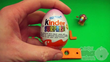 Kinder Surprise Egg Learn-A-Word! Spelling Handyman Words! Lesson 7