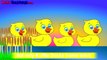 Five Little Ducks Song - Kindergarten, Toddler, Nursery Rhymes, Kids Songs, 5 Little Ducks