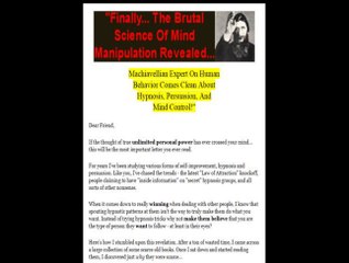 Elite Social Control + Advanced Tactics