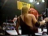Roddy Piper & Dr D David Schultz in action   Championship Wrestling Feb 11th, 1984