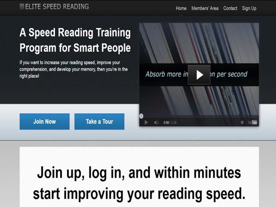 Ultimate Elite Speed Reading Membership