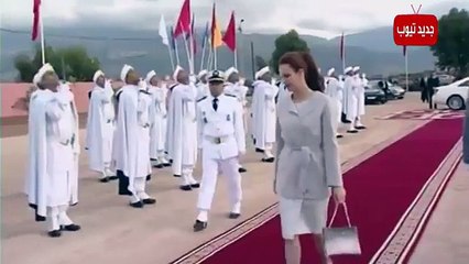 شاهد رد فعل الأميرة المغربية للا سلمى بسبب ما قام به ضابط بالحرس الملكي