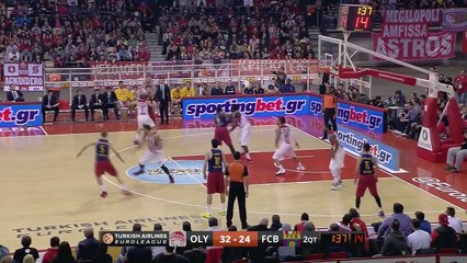 Inside Olympiacos Piraeus vs FC Barcelona Lassa