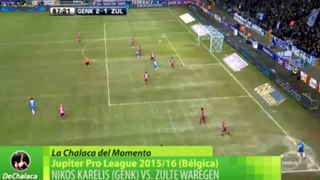 La Chalaca del Momento Gol de Niko Karelis (Jupiter Pro League de Bélgica)
