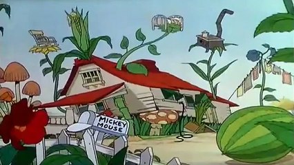 Mickey Mouse,Pluto (Mickeys Garden)