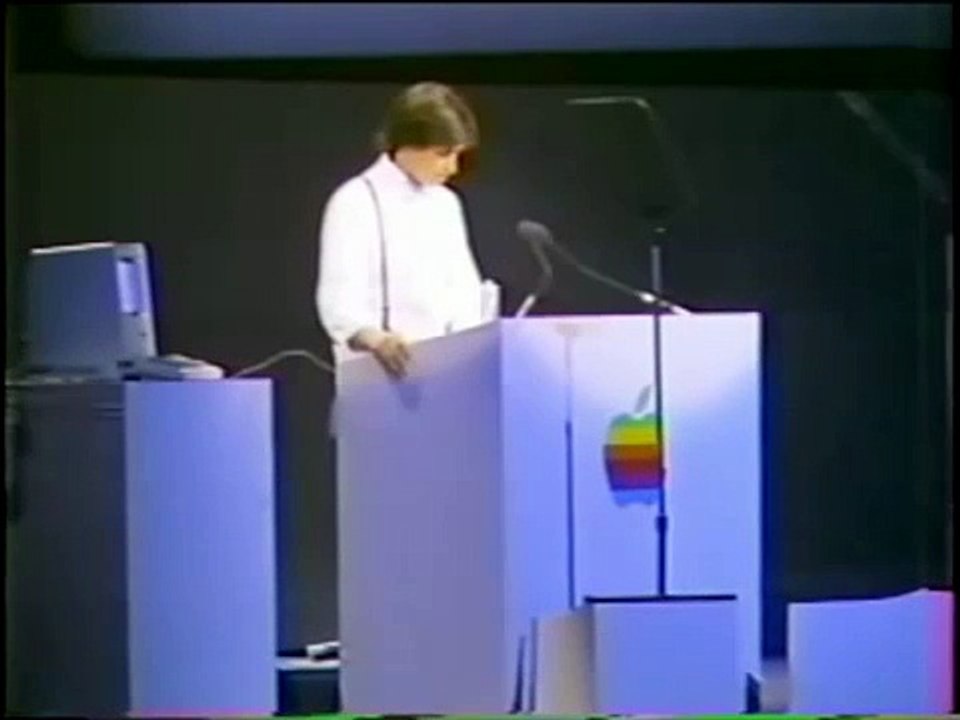 Steve Jobs presents the first 100 Days of Macintosh - Apple II forever Event (1984)