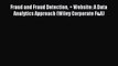 [PDF Download] Fraud and Fraud Detection + Website: A Data Analytics Approach (Wiley Corporate